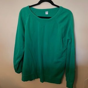 OLD NAVY GREEN SWEATER